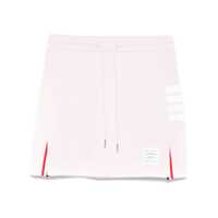 Fuste Thom Browne 4Bar Cotton Mini Skirt Femei