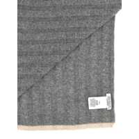 Esarfe Brunello Cucinelli pentru Barbati - Esarfe Brunello Cucinelli Brunello Cucinelli Ribbed Scarf GRAY Barbati (BM 18416007) - B-mall.ro
