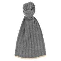 Esarfe Brunello Cucinelli Ribbed Scarf Barbati