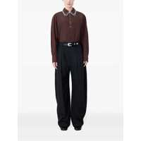 Imbracaminte LEMAIRE Dama - Pantaloni casual LEMAIRE Lemaire Wool Blend Trousers GREY Femei (BM 18416856) - B-mall.ro
