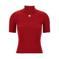 Pulovere Courrèges 'Reedition' Sweater Femei