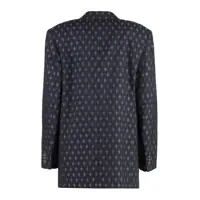 Geci ETRO Dama - Sacouri ETRO Etro Double-Breasted Wool Blazer BLUE Femei (BM 18418674) - B-mall.ro