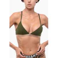 Sutiene Triangle Bra With Logoed Band Femei
