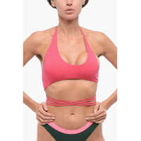Sutiene Mesh Detailed Giunco Bikini Top Femei