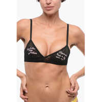 Sutiene Lace Triangle Bra With Embroidery Femei