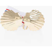 Curele Elastic Fabric Belt With Shell-Shaped Buckle 40Mm Femei