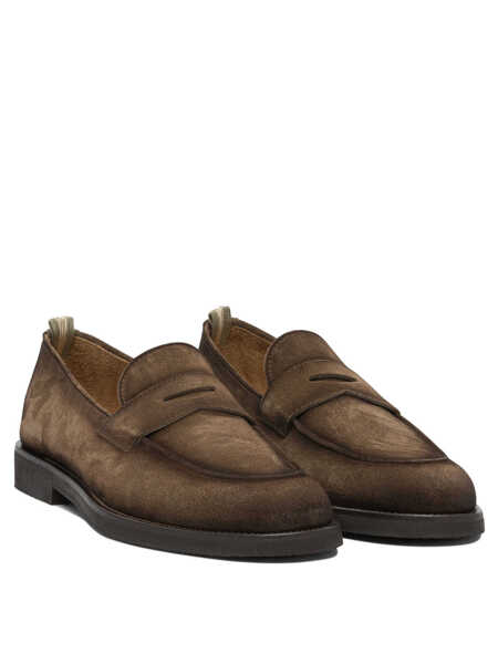 Mocasini OFFICINE CREATIVE Penny Opera Flexi 101 loafers Brown Barbati (BM 18419409) 2