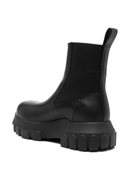 Botine Rick Owens Beatle Bozo Tractors ankle boots Black Femei (BM 18419412) 3