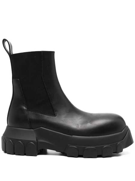 Botine Rick Owens Beatle Bozo Tractors ankle boots Black Femei (BM 18419412) 1