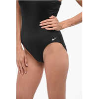 Costume de baie intregi Dama - Costume de baie intregi Nike Swim Solid Color One-Shoulder One Piece Swimsuit Black Femei (BM 18419587) - B-mall.ro