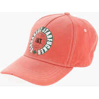 Caciuli Faded Effect Cotton Gabardine Back To Basics Cap Femei