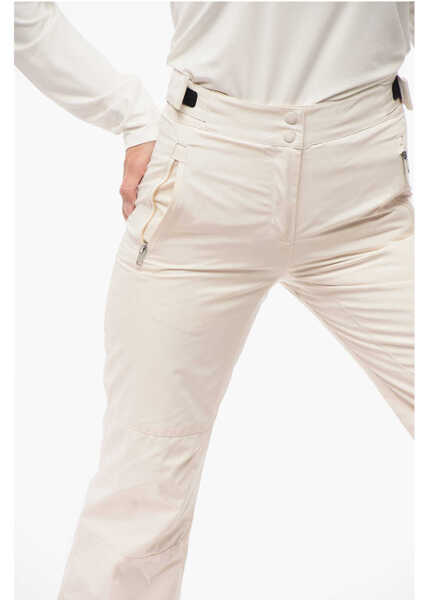 Pantaloni casual YVES SALOMON Thermal Ski Pants With Cropped Leg White Femei (BM 18419773) 3