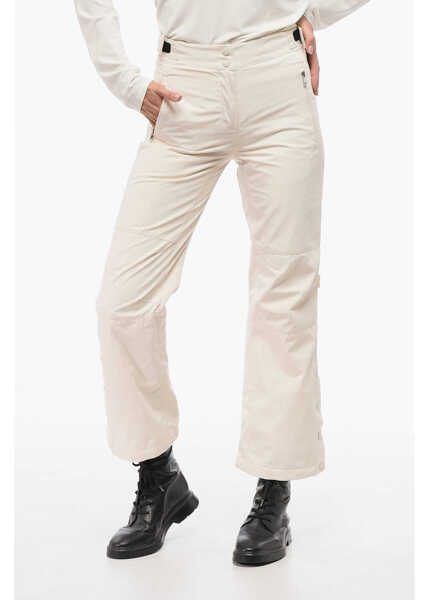 Pantaloni casual YVES SALOMON Thermal Ski Pants With Cropped Leg White Femei (BM 18419773) 1