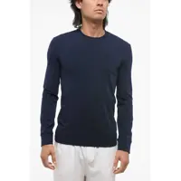 Tricouri Long-Sleeved Cotton Blend T-Shirt Barbati
