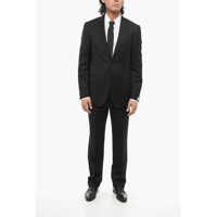 Costume Virgin Wool Suit With Flap Pocket Barbati
