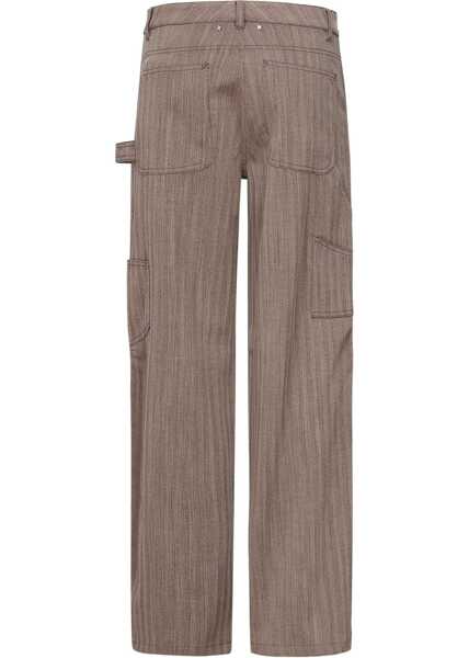 Pantaloni casual Golden Goose Marley Pants MAROON Femei (BM 18419947) 2