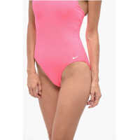 Costume de baie intregi Dama - Costume de baie intregi Nike Solid Color One-Shoulder One Piece Swimsuit Pink Femei (BM 18419959) - B-mall.ro