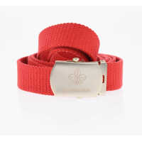 Curele Solid Color Fabric Belt With Military Buckle 30Mm Barbati