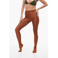 Sosete Solid Color Ribbed Tights Femei
