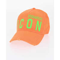 Sepci DSQUARED2 Vintage-Effect Baseball Cap Icon With Contrast Details