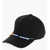 DSQUARED2 Cotton Gabardine Cap Embellished With Beads Black
