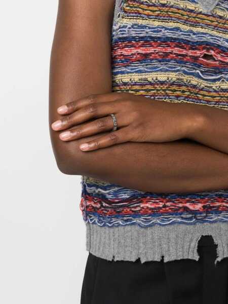 Inele Maison Margiela Logo Ring SILVER Femei (BM 18420142) 2