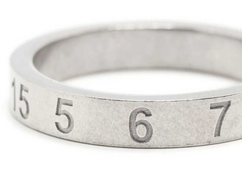 Inele Maison Margiela Logo Ring SILVER Femei (BM 18420142) 3
