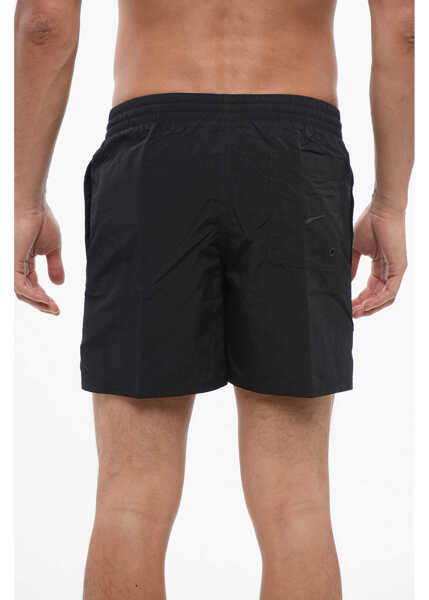 Sneakers Nike Solid Color Swim Shorts With Sneakers Patch Blue Barbati (BM 18420163) 2