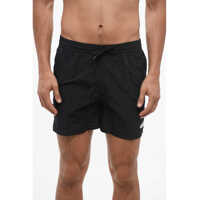 Sneakers Nike Solid Color Swim Shorts With Sneakers Patch