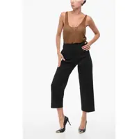 Imbracaminte Dama pagina 575 - Pantaloni casual Department Five Straight Leg Stretch Cotton Pants With 2 Pockets Black Femei (BM 18420199) - B-mall.ro