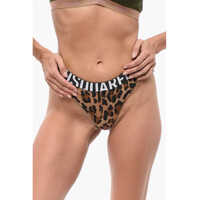 Lenjerie intima Animal Motif Brief With Logoed Band Femei