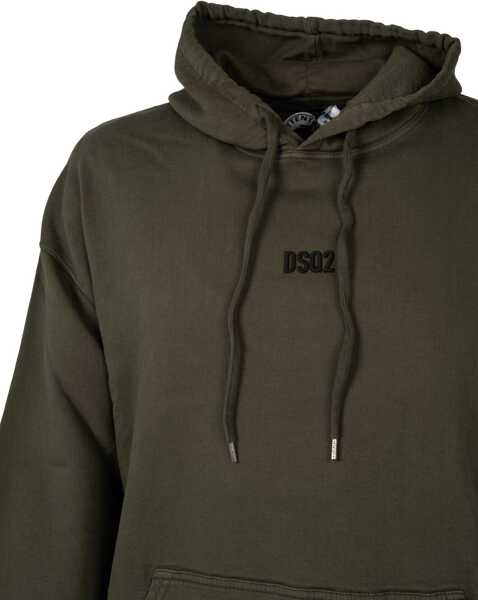 Tricouri DSQUARED2 S74GU0568 Wojskowa Ziele Femei (BM 18420265) 3