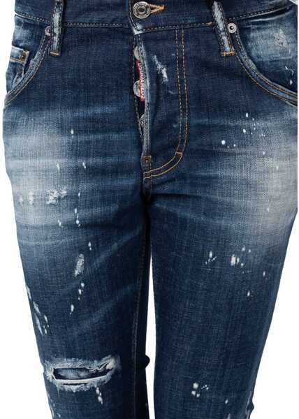 Pantaloni casual DSQUARED2 Skater Jean S74LB1232 Niebieski Barbati (BM 18420274) 3