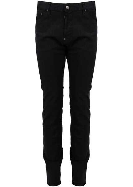 Pantaloni casual DSQUARED2 Cool Guy Jean S74LB1138 Czarny Barbati (BM 18420283) 2