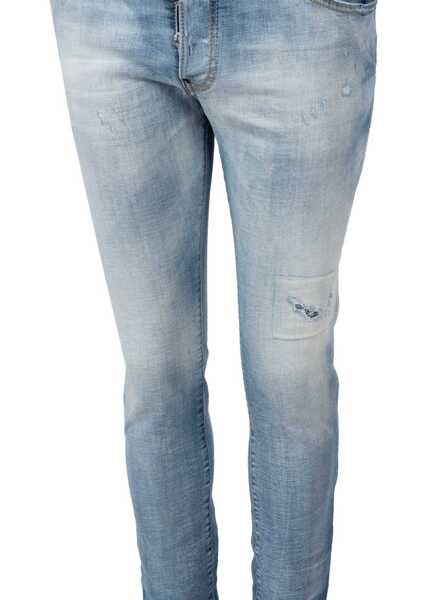Pantaloni casual DSQUARED2 Skater Jean S71LB1173 Niebieski Barbati (BM 18420286) 4