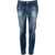DSQUARED2 Skater Jean S74LB1281 Granatowy