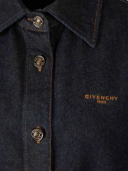 Camasi de blugi Givenchy Denim Shirt With Embroidery DENIM Femei (BM 18420316) 3