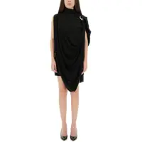 Rochii casual Draped Dress With Piercings Femei
