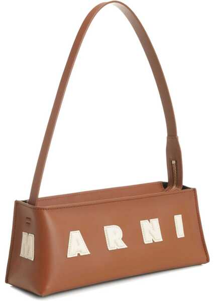 Genti de umar Marni Baguette Museum Bag BROWN Femei (BM 18420331) 3