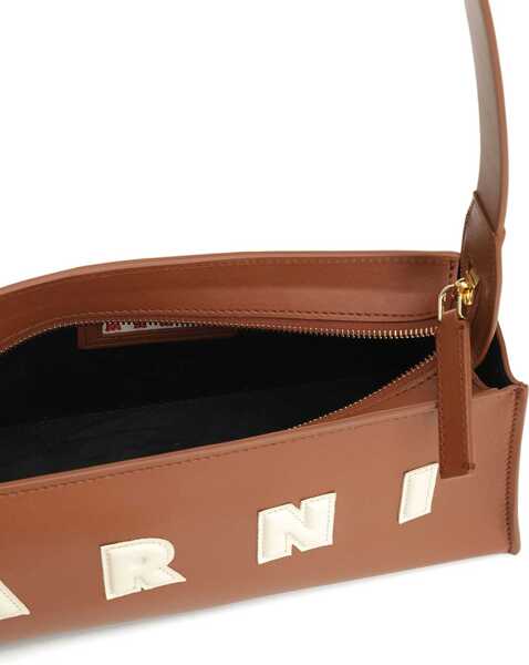 Genti de umar Marni Baguette Museum Bag BROWN Femei (BM 18420331) 4