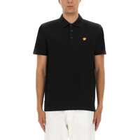 Tricouri Polo Versace Piquet Polo Shirt With Embroidery