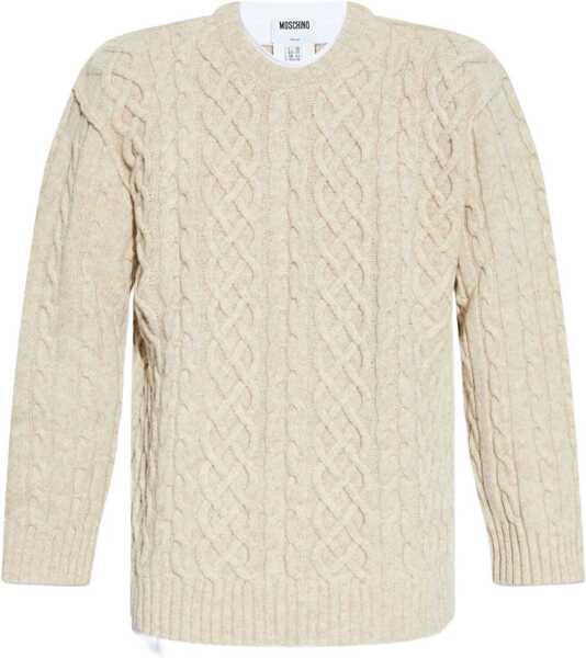 Tricouri Moschino Pullover With T-Shirt IVORY Barbati (BM 18420382) 1