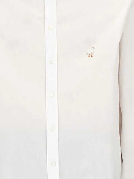 Camasi casual Moschino Cotton Poplin Shirt WHITE Barbati (BM 18420400) 2