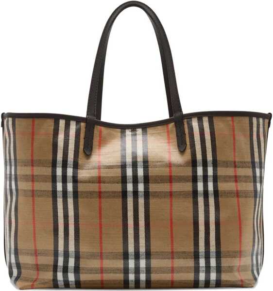 Genti de umar Burberry Highlands Tote Bag Medium BEIGE Femei (BM 18420529) 4