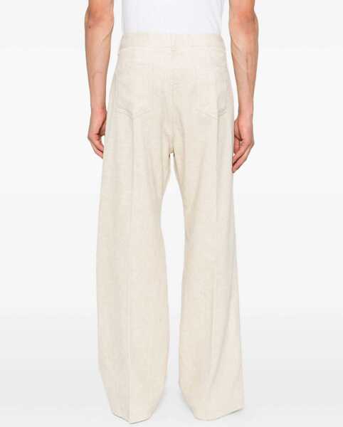 Pantaloni casual Rick Owens Refined corduroy Geth Pants NATURAL Barbati (BM 18420556) 4