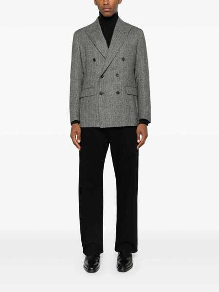 Geci Tagliatore Tagliatore Jackets Black Barbati (BM 18422538) 2