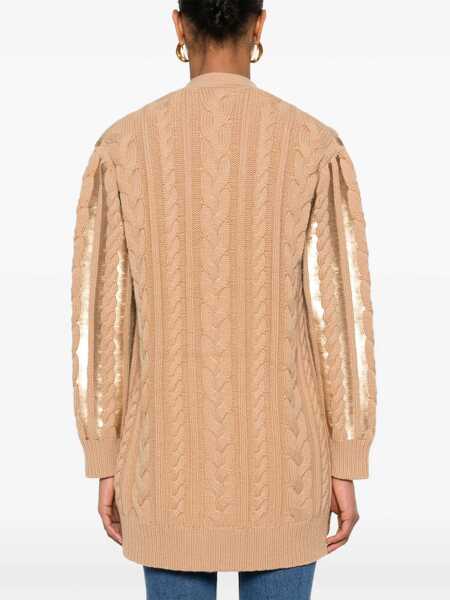 Cardigane Max Mara Max Mara Mirco Cardigan BROWN Femei (BM 18422739) 4