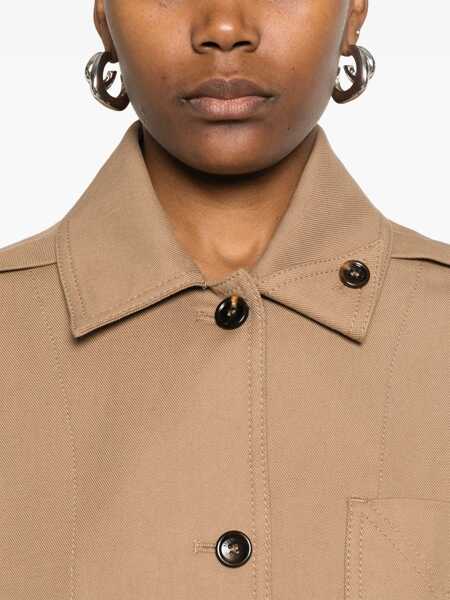 Geci Max Mara Max Mara Smalto Jacket BROWN Femei (BM 18422952) 5