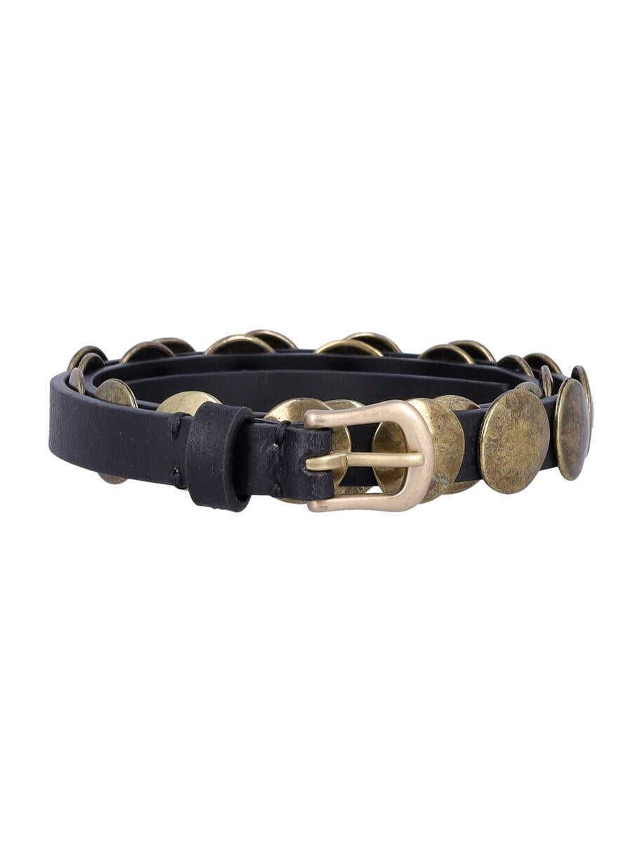 Curele Golden Goose Golden Goose Trinidad Thin Belt Black Femei (BM 18423912) 1