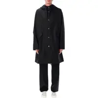 Geci Parka Jil Sander Cotton Logo Parka Barbati